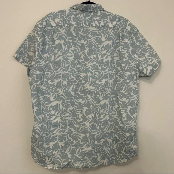 J. Crew Men's Flex Washed Slim Fit Light Blue Button Down Short Sleeve Shirt XXL - Picture 6 of 9